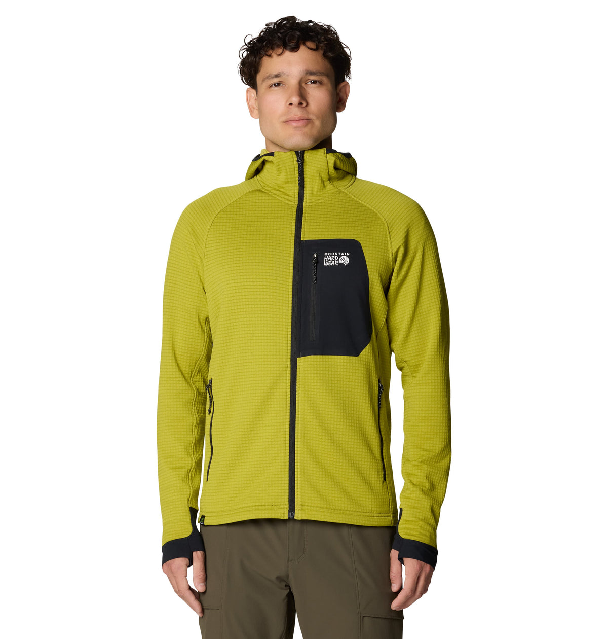 Mountain Hardwear - Men's Polartec® Power Grid™ Full-Zip Hoody