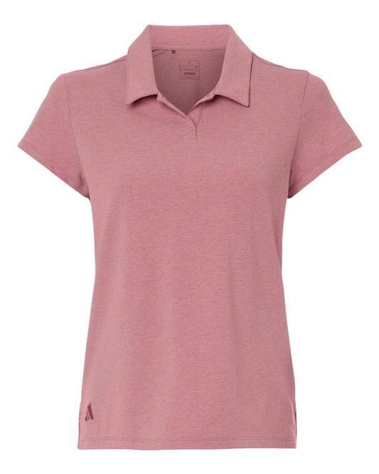 adidas Polos XS / Pink Strata Melange adidas - Women's Blend Polo