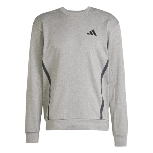 adidas Sweatshirts S / Medium Grey Heather adidas - Men's Game&Go Crewneck Sweatshirt