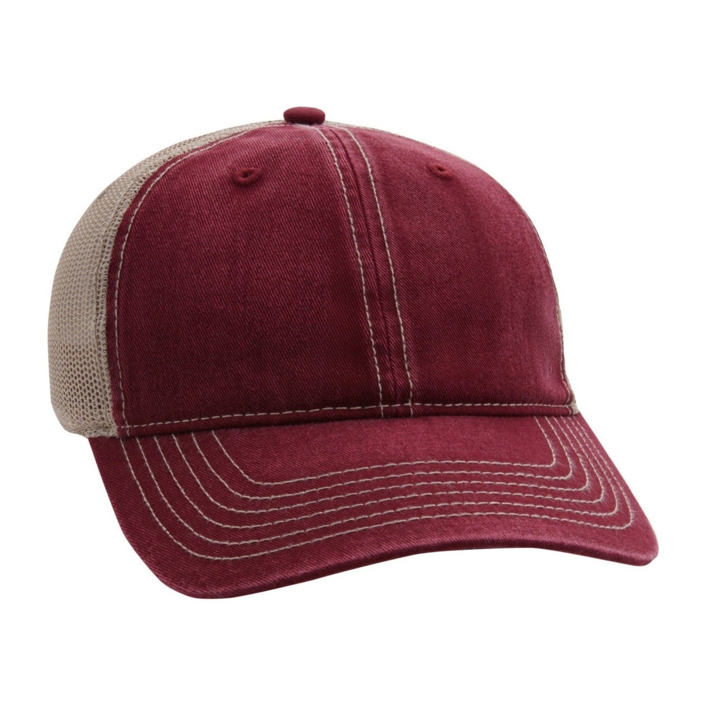 Ahead Headwear Adjustable / Maroon Ahead - Wharf Cap