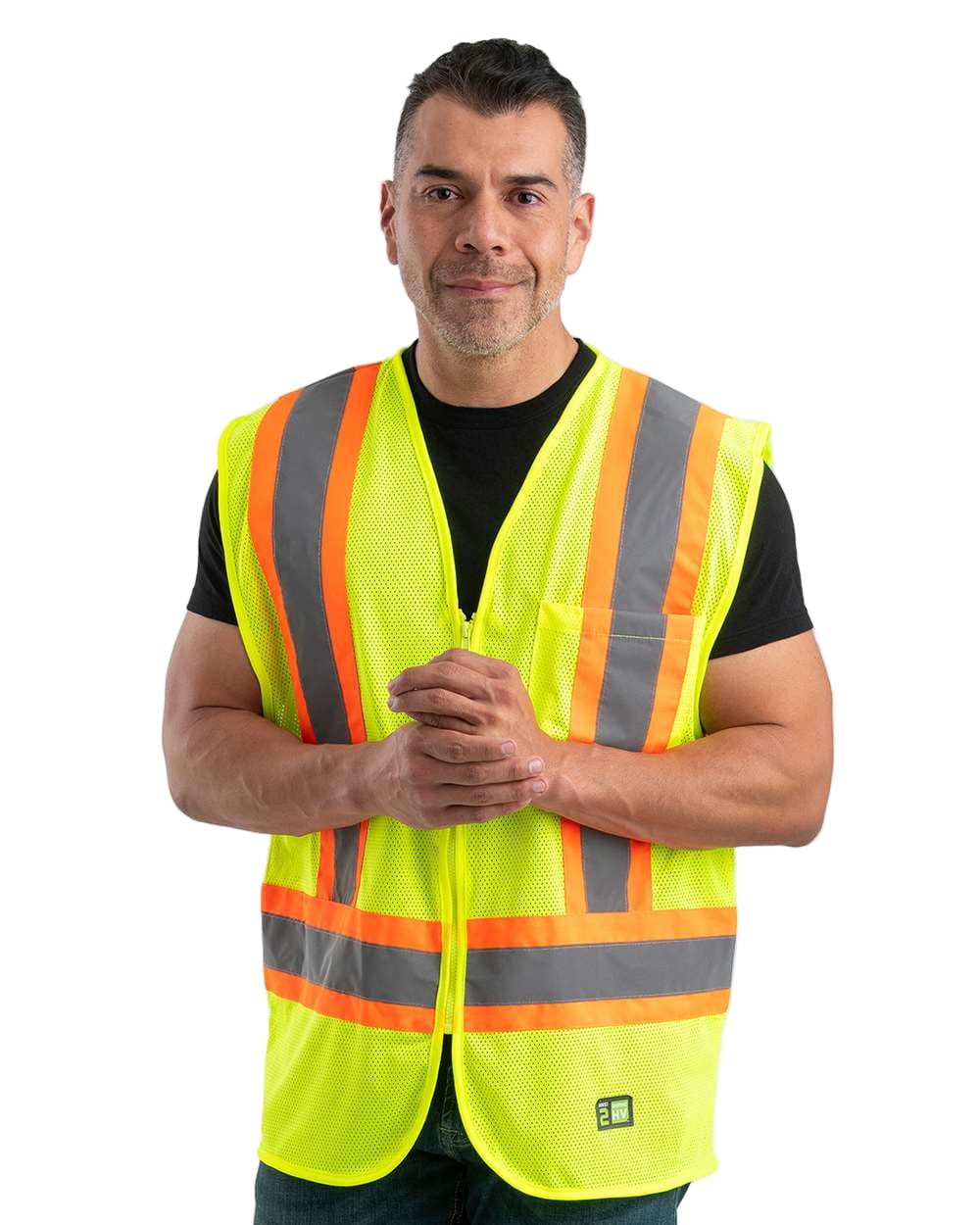 Berne Outerwear Berne - Hi-Vis Class 2 Multi-Color Vest