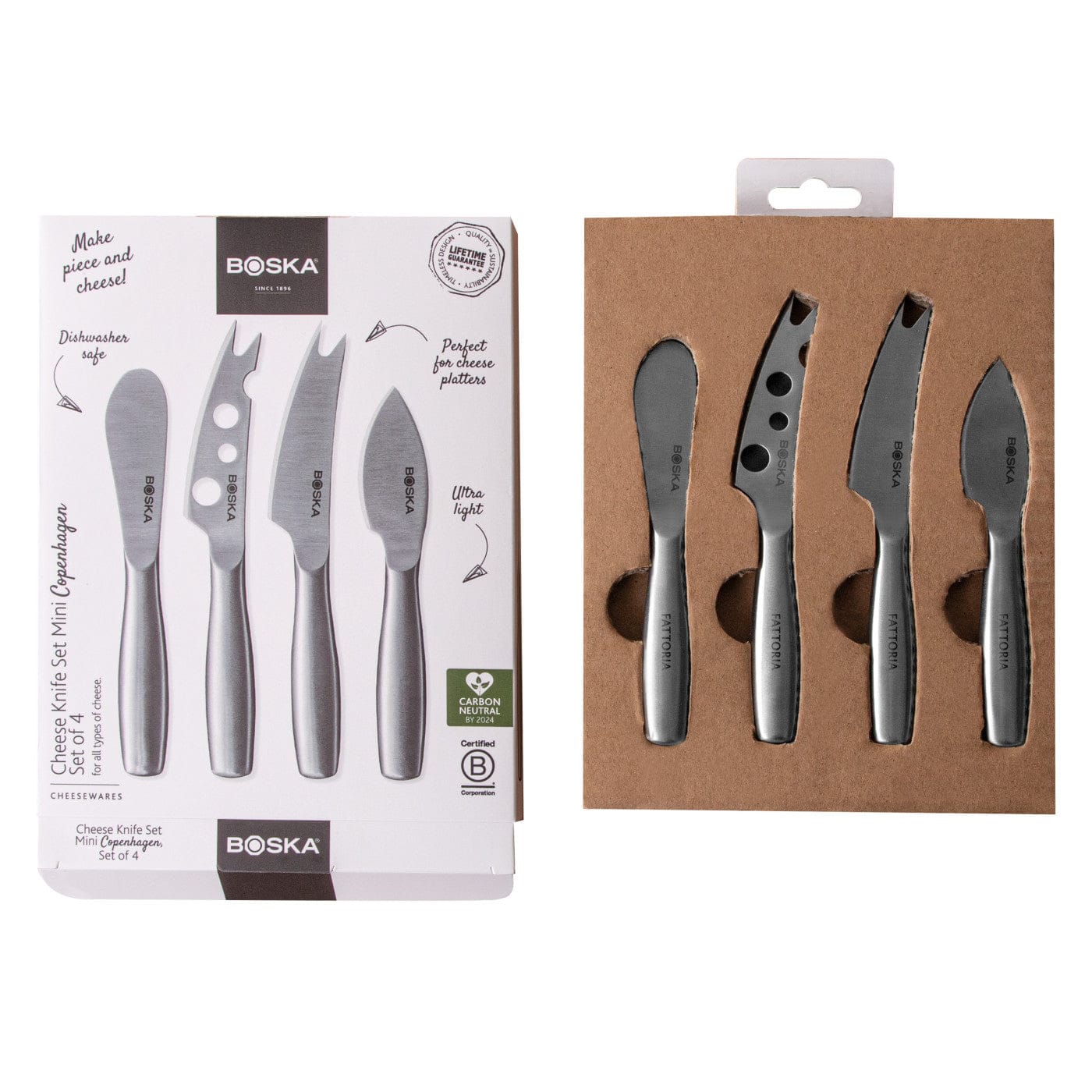 BOSKA Home & Office One Size / Stainless Steel Boska - Cheese Knife Set Small Copenhagen