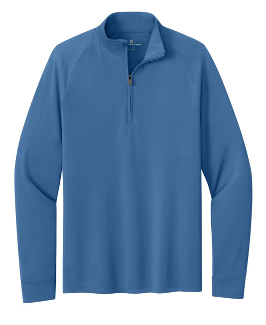 Brooks Brothers Layering XS / Charter Blue Brooks Brothers - Men's Luxe Performance Quarter-Zip