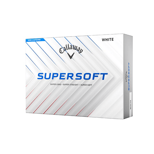 Callaway Golf Balls Dozen / White Callaway - Custom Supersoft White Box Dozen