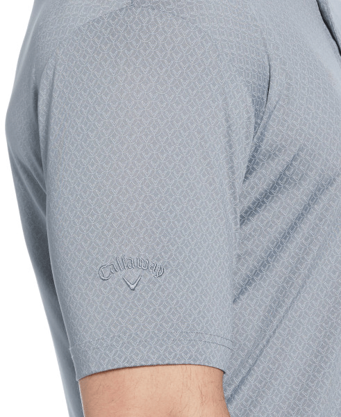 Callaway Polos Callaway - Men's All-Over Stitched Chev Polo