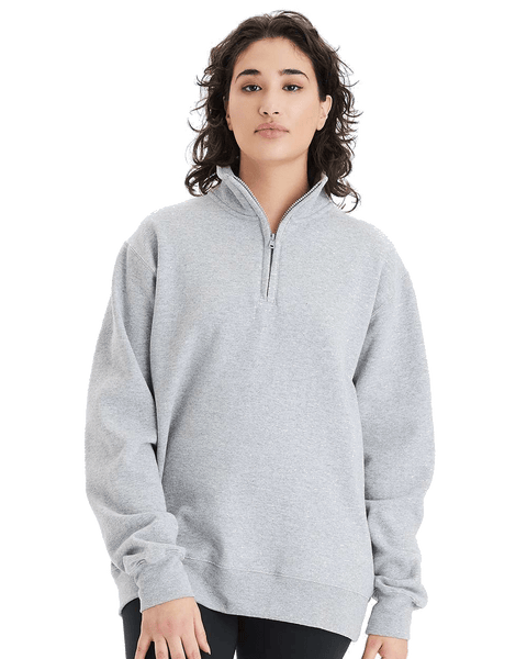 Champion - Powerblend® Quarter-Zip Sweatshirt – Threadfellows Champion - Powerblend® Quarter-Zip Sweatshirt – Threadfellows