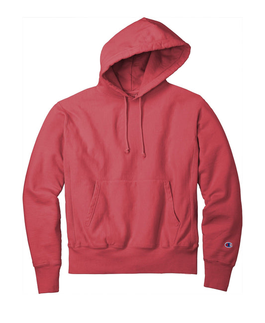 Champion Sweatshirts S / Crimson Champion - Reverse Weave® Garment-Dyed Hooded Sweatshirt