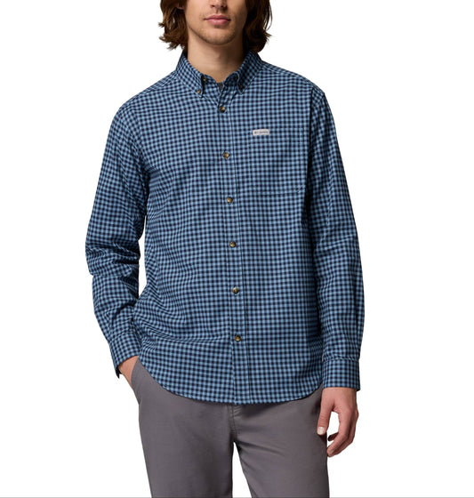 Columbia Woven Shirts S / Rainy Day Gingham Columbia - Men's Rapid Rivers™ II Long Sleeve Shirt