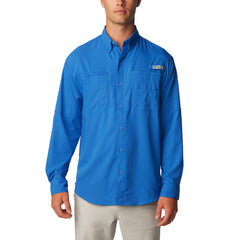 Columbia Woven Shirts S / Vivid Blue Columbia - Men's PFG Tamiami™ II Long Sleeve Shirt