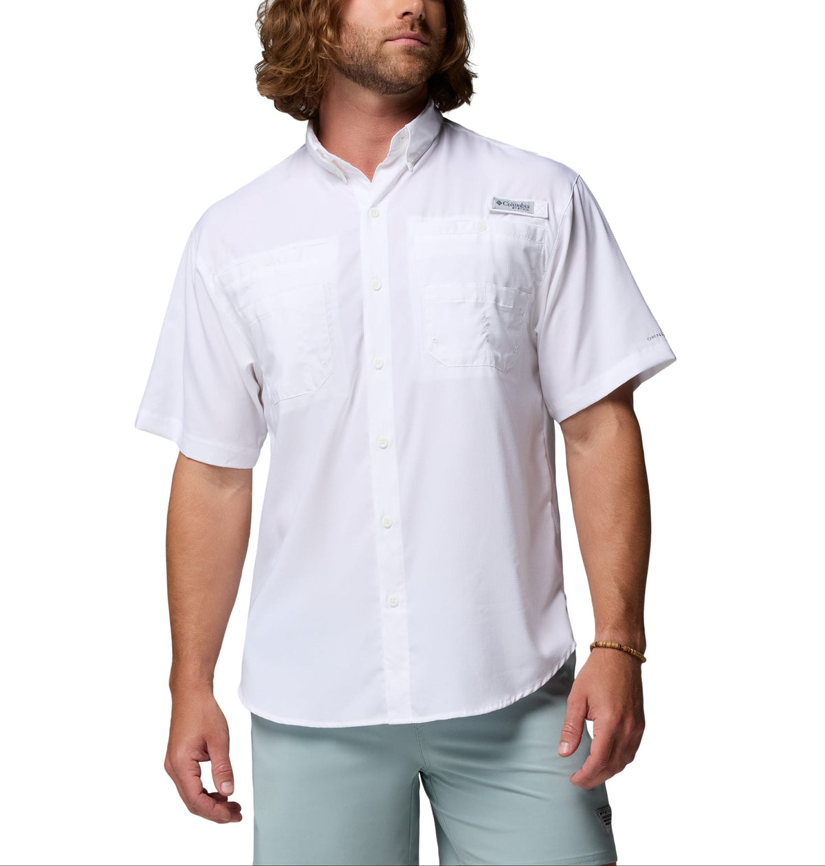 Columbia Woven Shirts XS / White Columbia - Men's PFG Tamiami™ II Short Sleeve Shirt