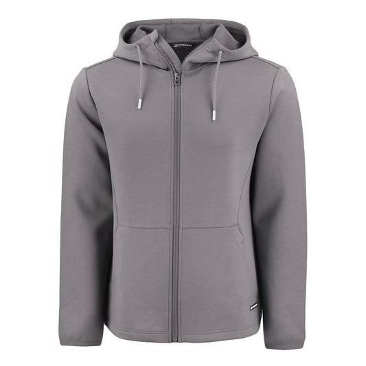 Cutter & Buck Outerwear XS / Elemental Grey Cutter & Buck - Men's Roam Recycled Hooded Jacket