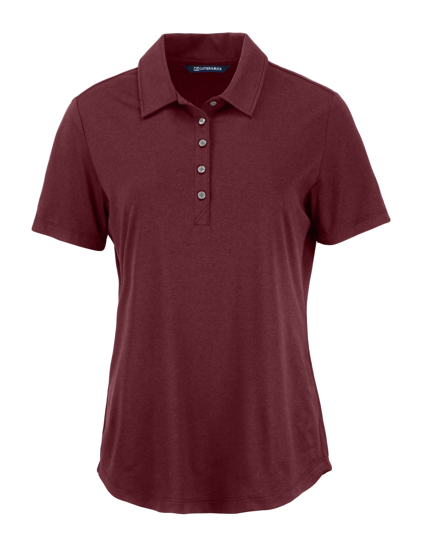 Cutter & Buck Polos XS / Bordeaux Cutter & Buck - Women's Coastline Epic Comfort Recycled Polo