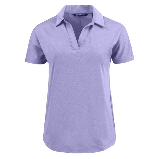 Cutter & Buck Polos XS / Hyacinth Cutter & Buck - Women's Coastline Epic Comfort Recycled Dolman Polo
