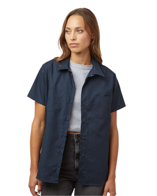 Dickies Workwear Only Dickies - Women's Industrial Short Sleeve Work Shirt