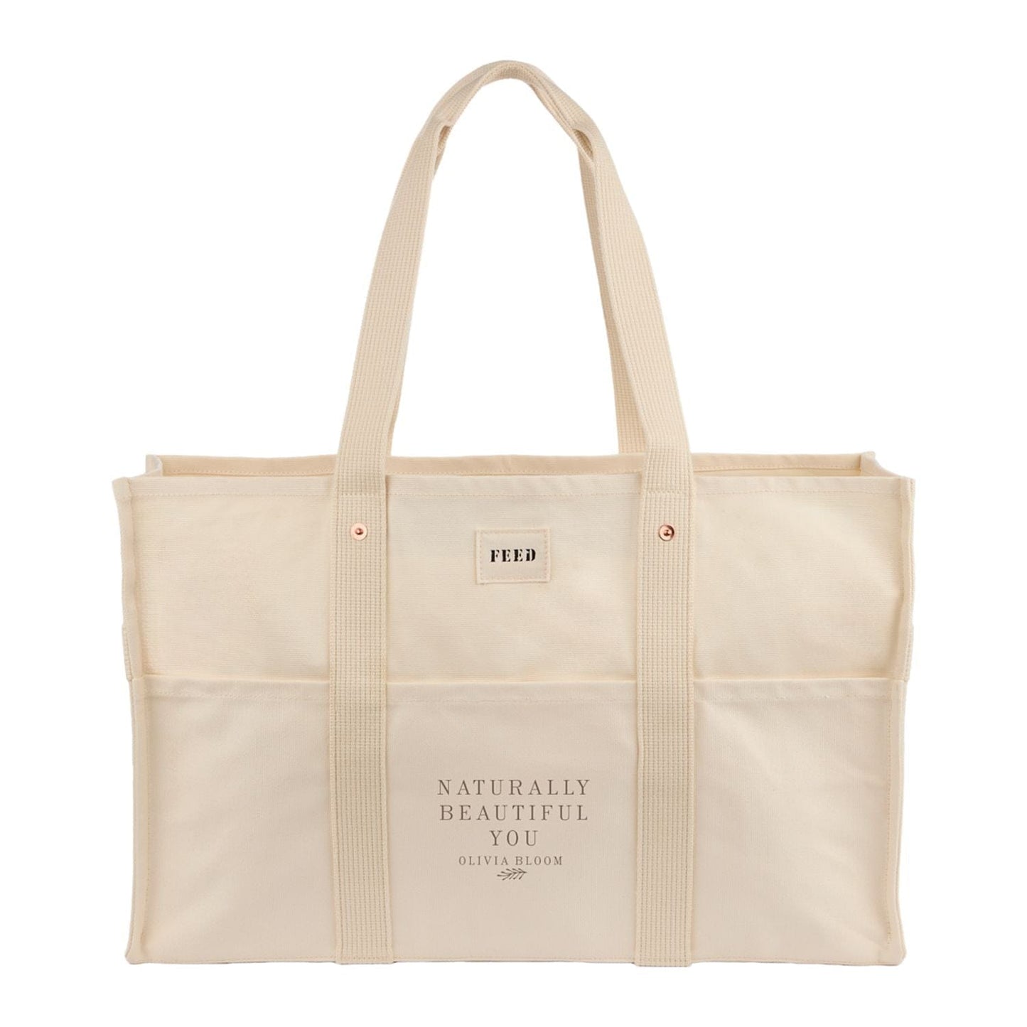 FEED Bags One Size / Natural FEED - Organic Cotton Large Market Tote