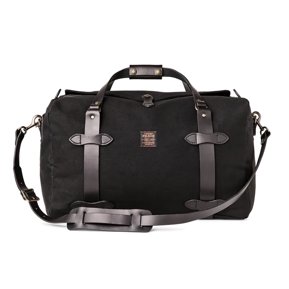 Filson Bags One Size / Black Filson - Medium Rugged Twill Duffle Bag