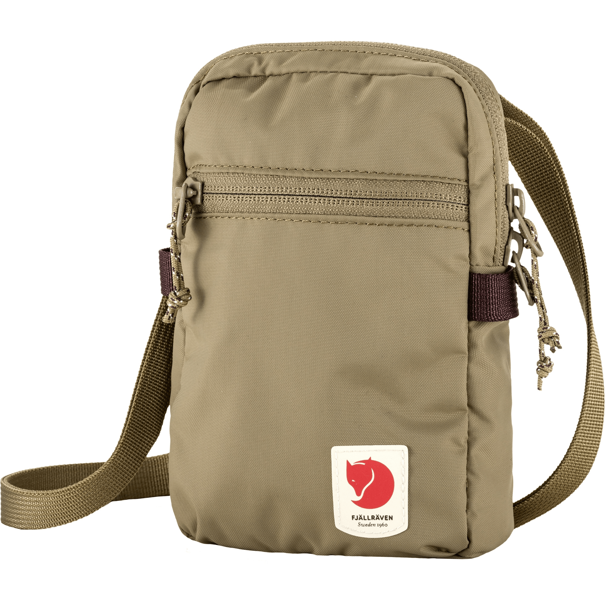 Fjällräven HIGH COAST CROSSBODY UNISEX - Schoudertas - peach sand Fjällräven HIGH COAST CROSSBODY UNISEX - Schoudertas - peach sand