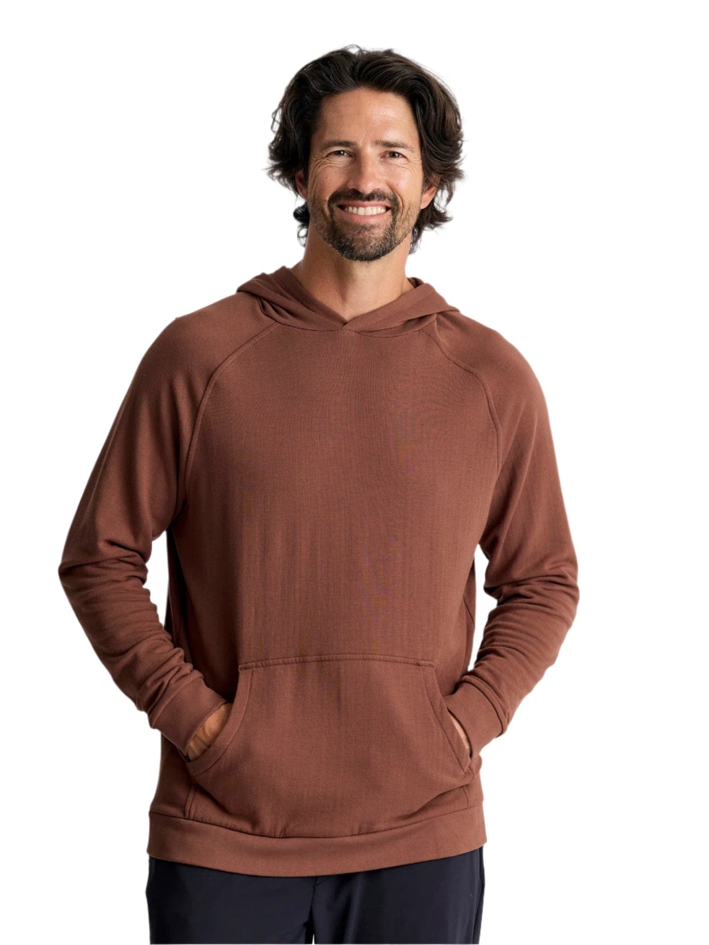 Free Fly Sweatshirts S / Chestnut Free Fly - Men's Bamboo Lightweight Fleece Hoodie