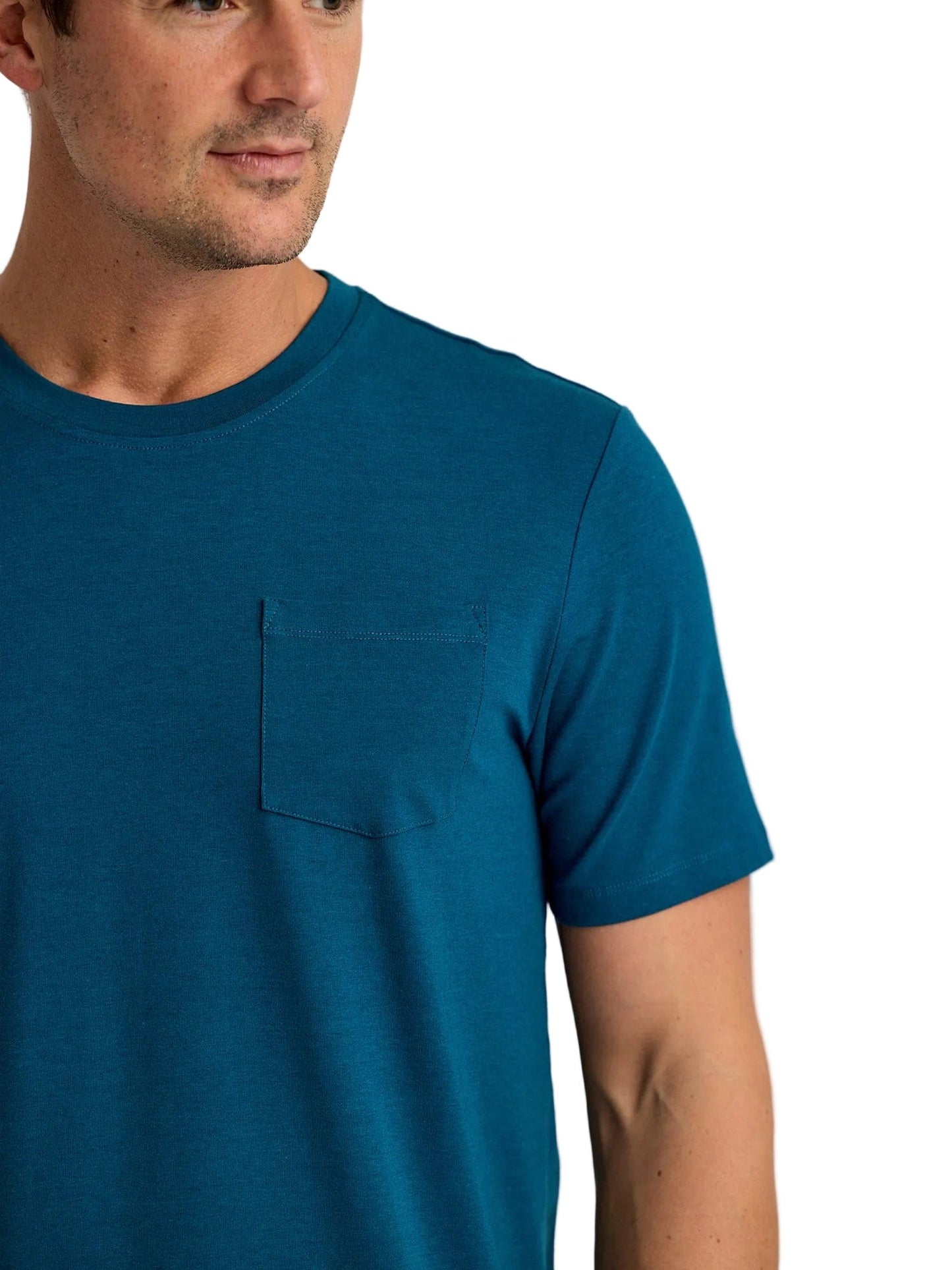 Free Fly T-Shirts Free Fly - Men's Bamboo Current Pocket Tee