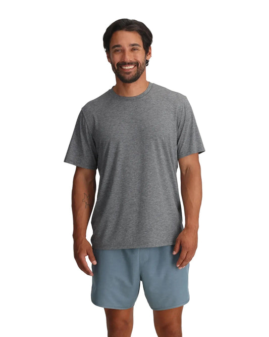 Free Fly T-Shirts S / Heather Grey Free Fly - Men's Elevate Lightweight Tee