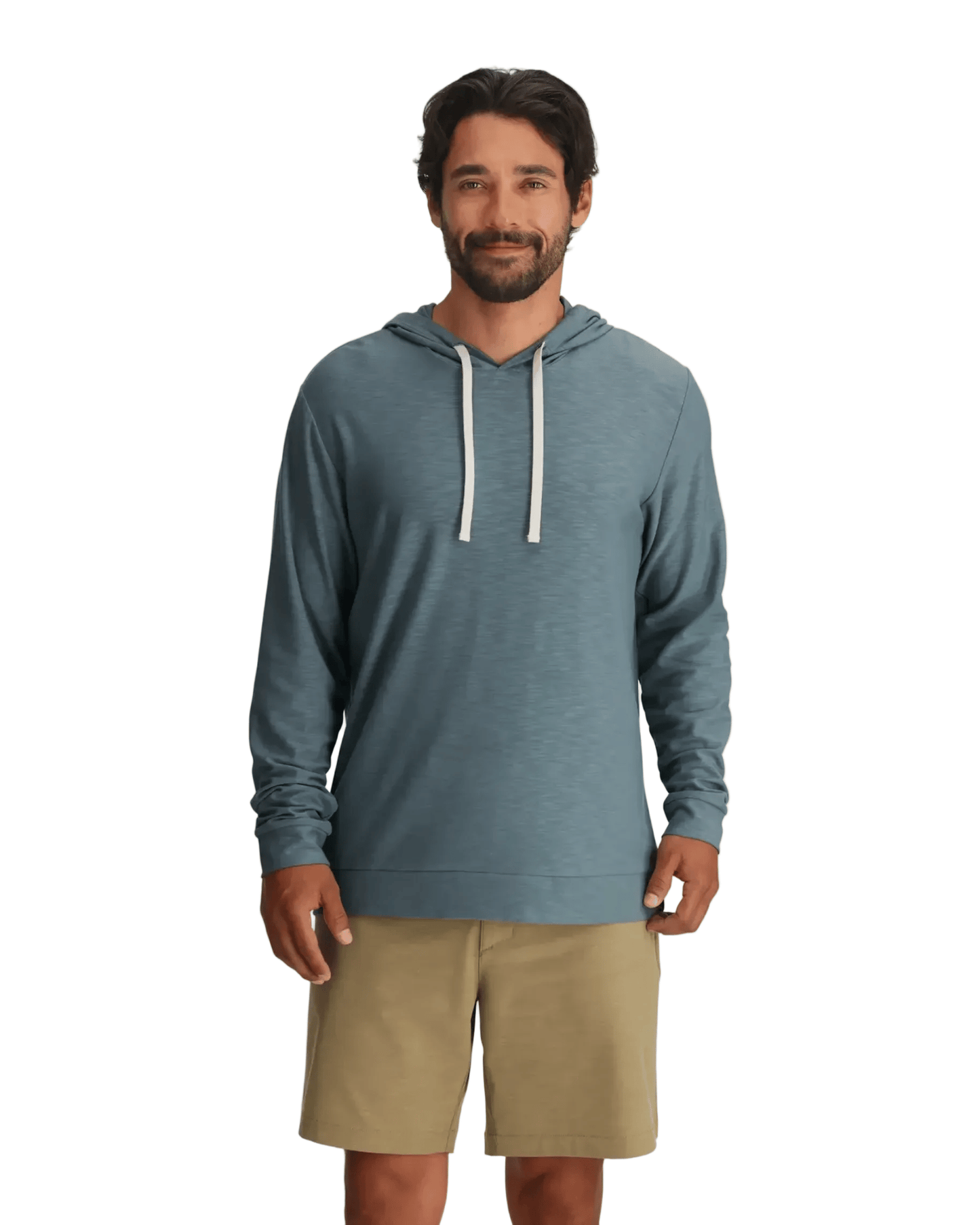 Free Fly T-Shirts S / Stormy Sea Free Fly - Men's Bamboo Slub Hoodie II