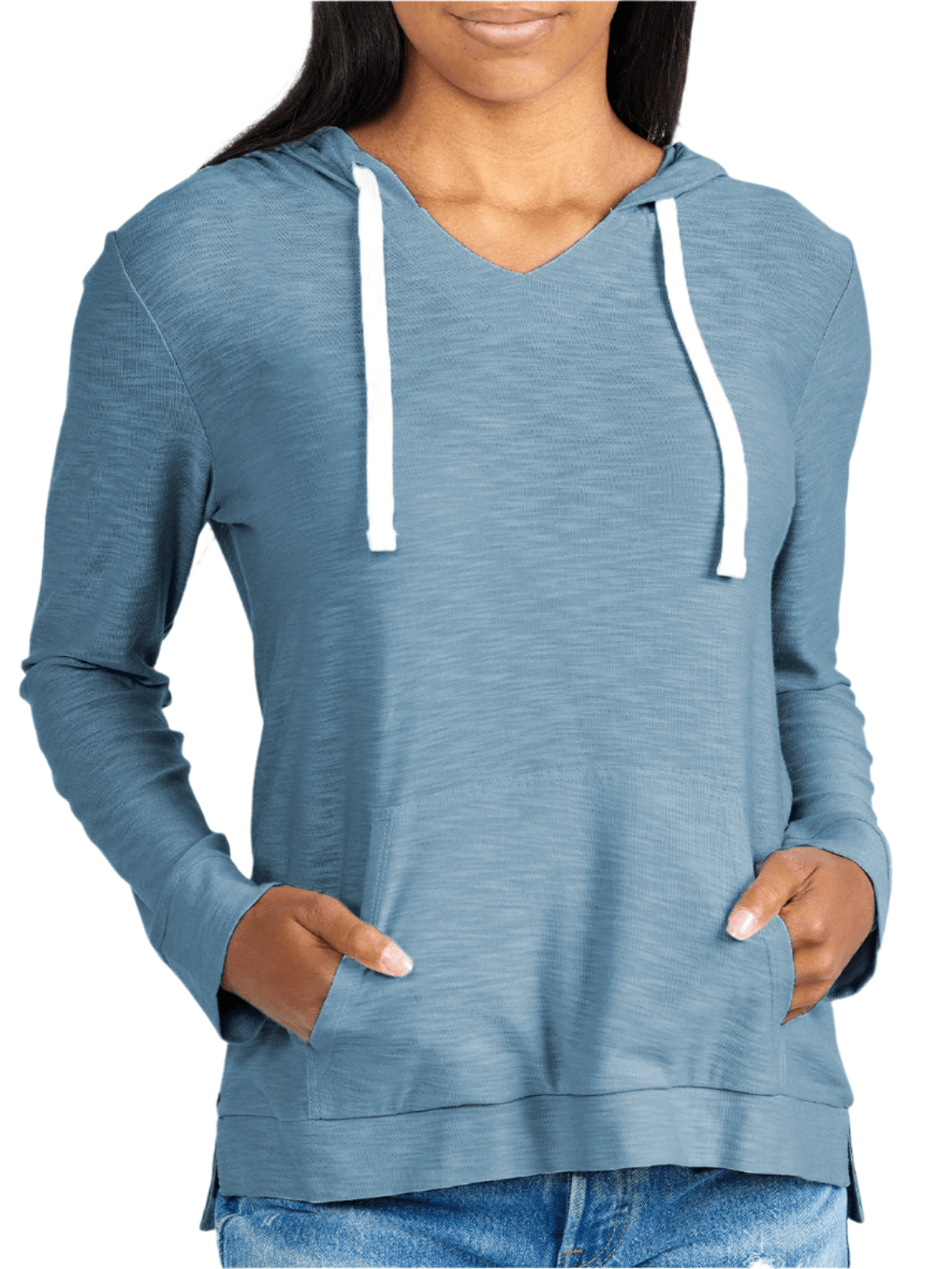 Free Fly T-Shirts XS / Pacific Blue Free Fly - Women's Bamboo Slub Hoodie