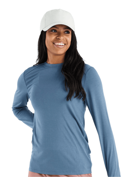 (取寄) フリーフライ レディース バンブー シェード ロング スリーブ リ Free Fly women Bamboo Shade Long Sleeve II Fig Women's Bamboo Shade Hoodie II - Fig – Free Fly Apparel
