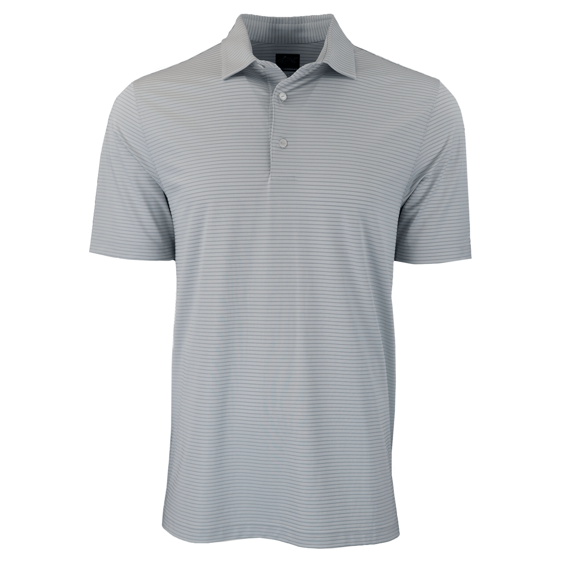 Greg Norman - Men's Freedom Micro Pique Stripe Polo – Threadfellows Greg Norman - Men's Freedom Micro Pique Stripe Polo – Threadfellows