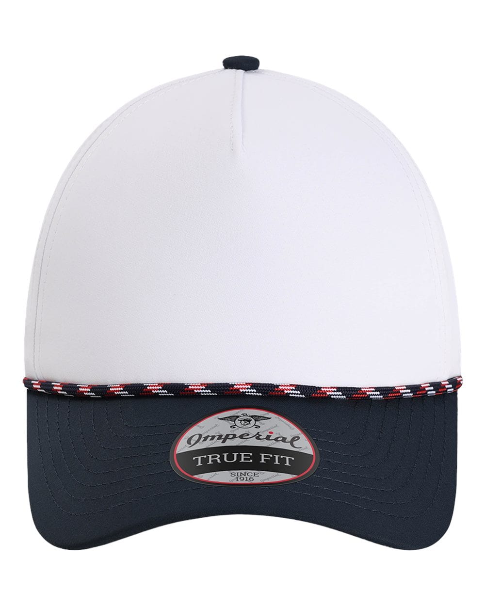 Imperial Headwear Adjustable / White/Navy/Navy/Red/White Imperial - The Wrightson Cap