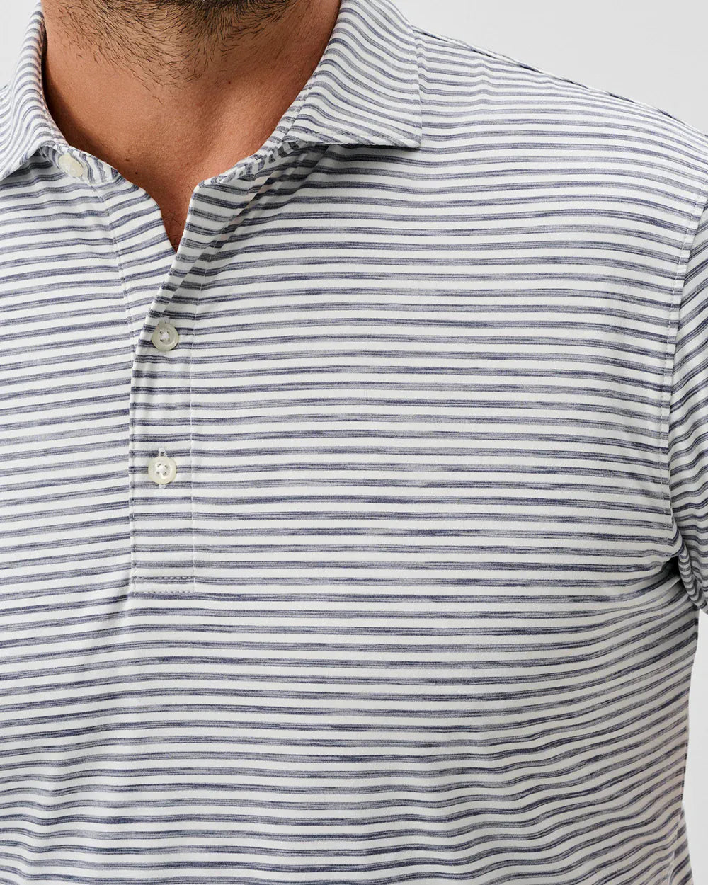 Johnnie-O Polos Johnnie-O - Seymour Stripe Performance Featherweight Polo