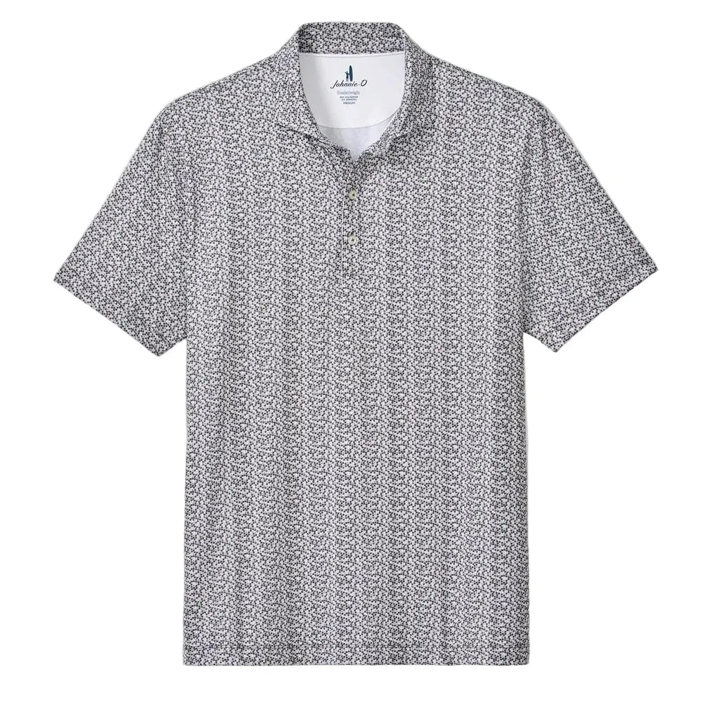 Johnnie-O Polos S / Black Johnnie-O - Petals Performance Featherweight Polo