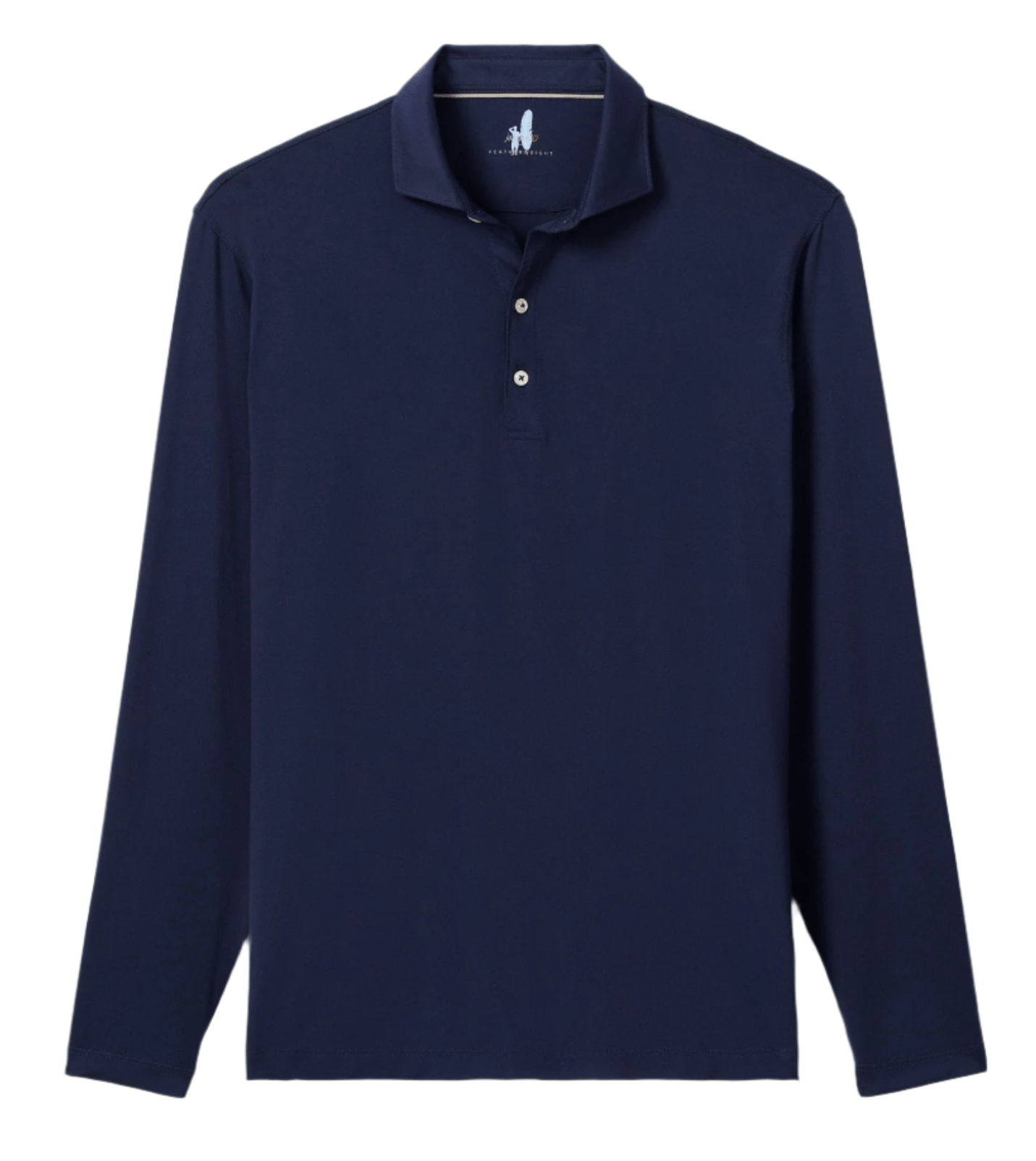 Johnnie-O Polos S / Navy 2 (Solid) Johnnie-O - Swing Long Sleeve Featherweight Performance Polo