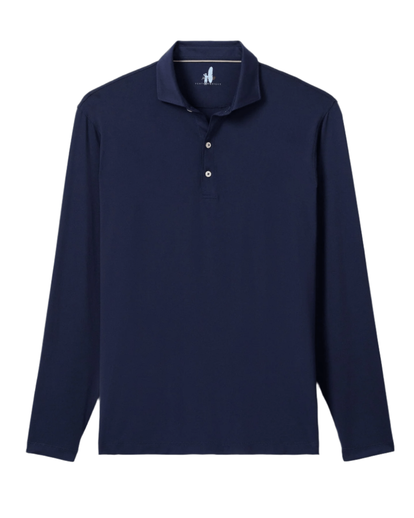 Johnnie-O Polos S / Navy 2 (Solid) Johnnie-O - Swing Long Sleeve Featherweight Performance Polo