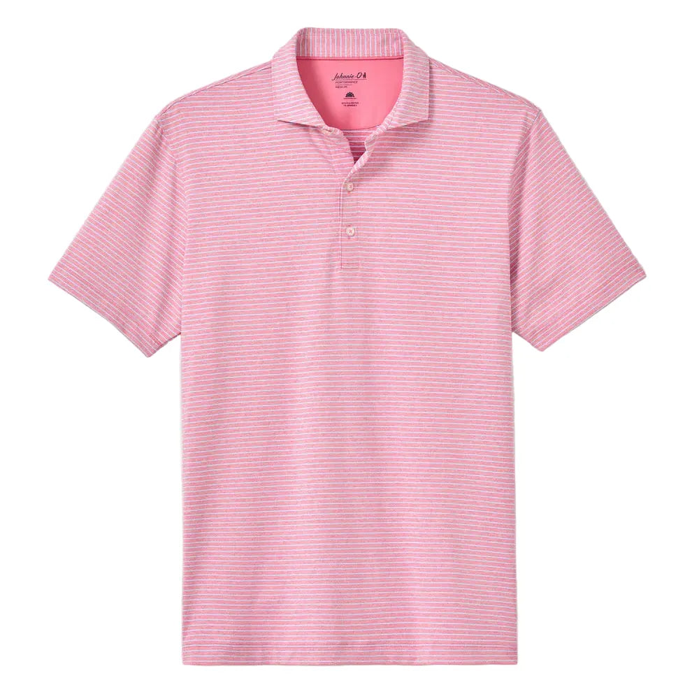 Johnnie-O Polos S / Palm Beach Johnnie-O - Michael Stripe Performance Jersey Polo