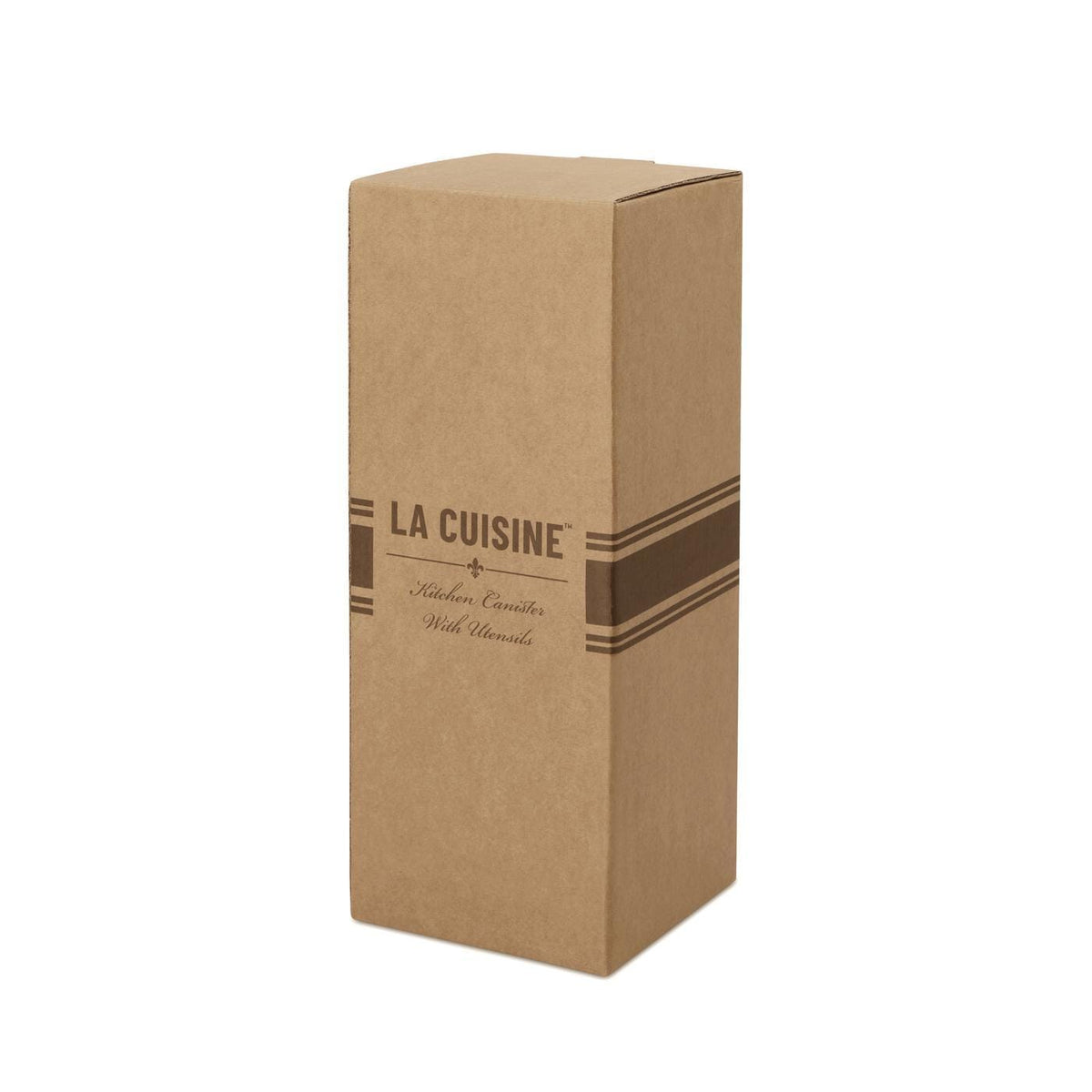 La Cuisine Home & Office One Size / Wood La Cuisine - Kitchen Canister with Utensils