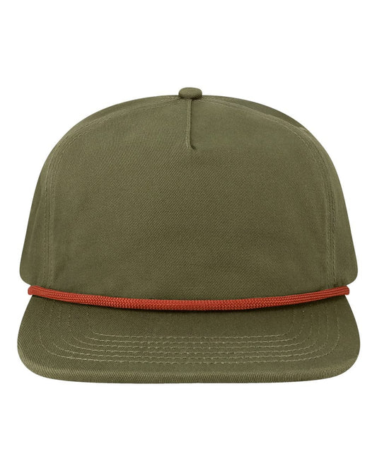 LOCALE Headwear Adjustable / Olive Green LOCALE - Unstructured Rope Cap