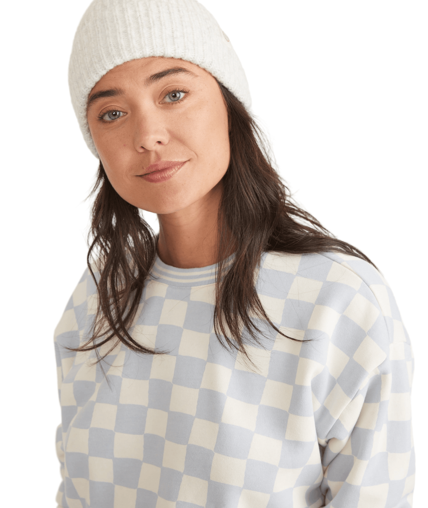 Marine Layer Headwear One Size / Ivory Heather Marine Layer - Heavy Porter Knit Beanie