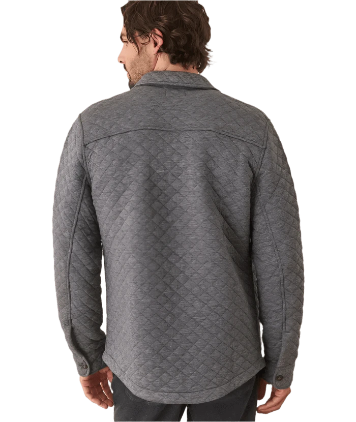 Marine Layer Sweatshirts Marine Layer - Men's Corbet Quilted Overshirt