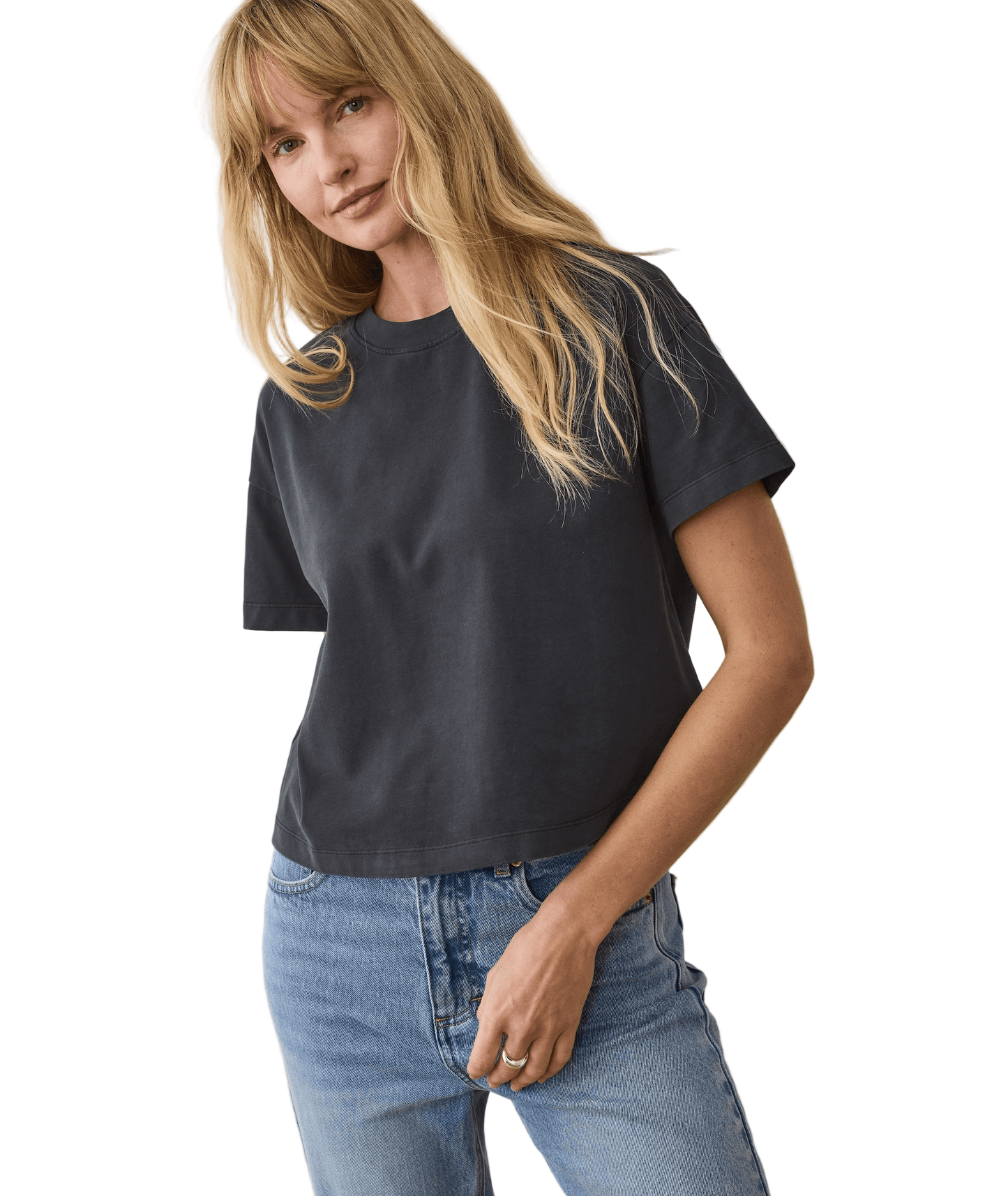 Marine Layer T-Shirts XS / Black Marine Layer - Women's Cloud 9 Jersey Tee