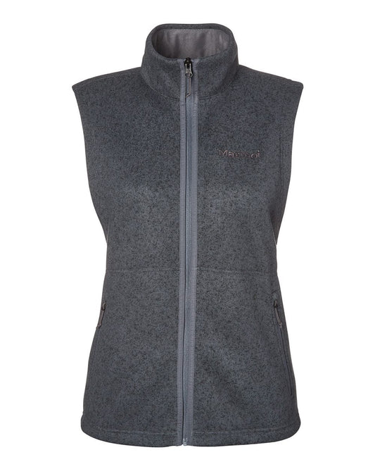 Marmot Fleece XS / Steel Onyx Heather Marmot - Women's Drop Line Fleece Vest