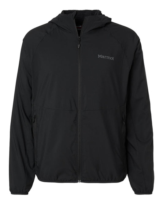 Marmot Outerwear S / Black Marmot - Men's Aerothermal Soft Shell Hooded Jacket