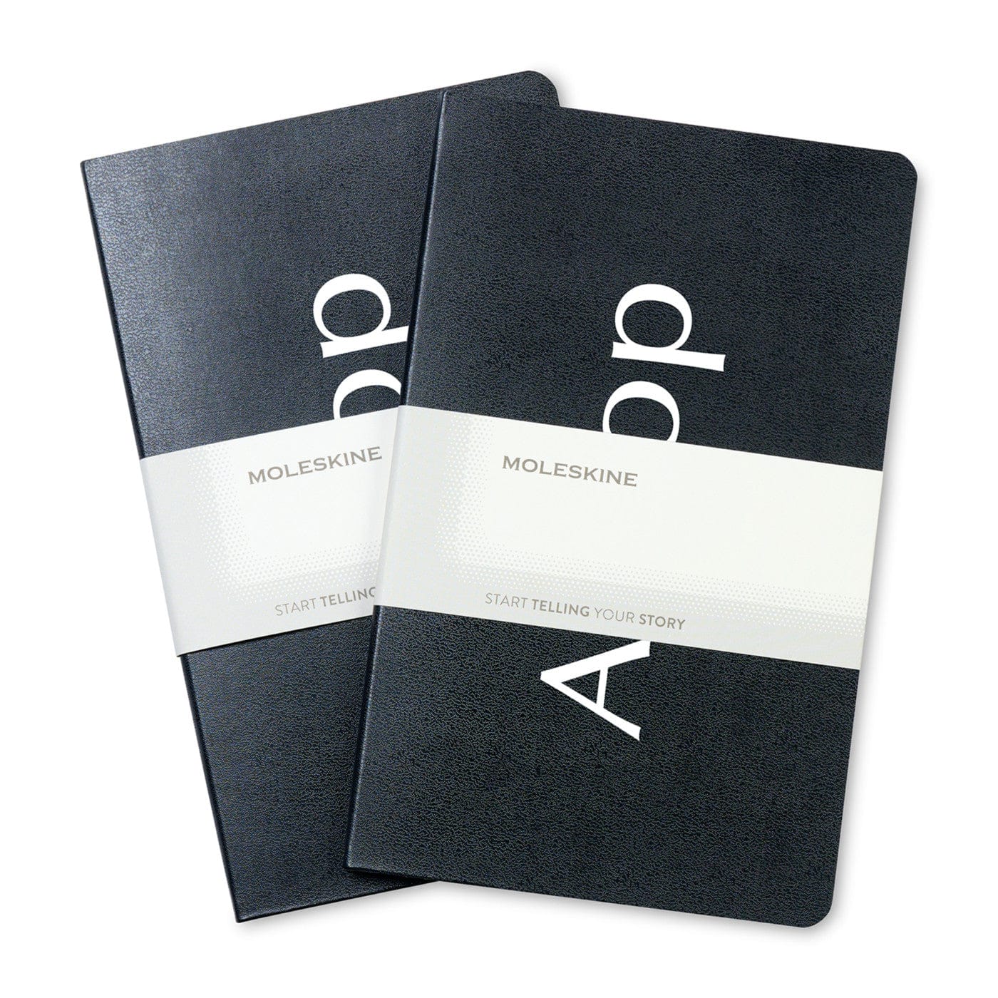 Moleskine Journals & Notebooks One Size / Black Moleskine - Volant Ruled Large Journal 2-Pack