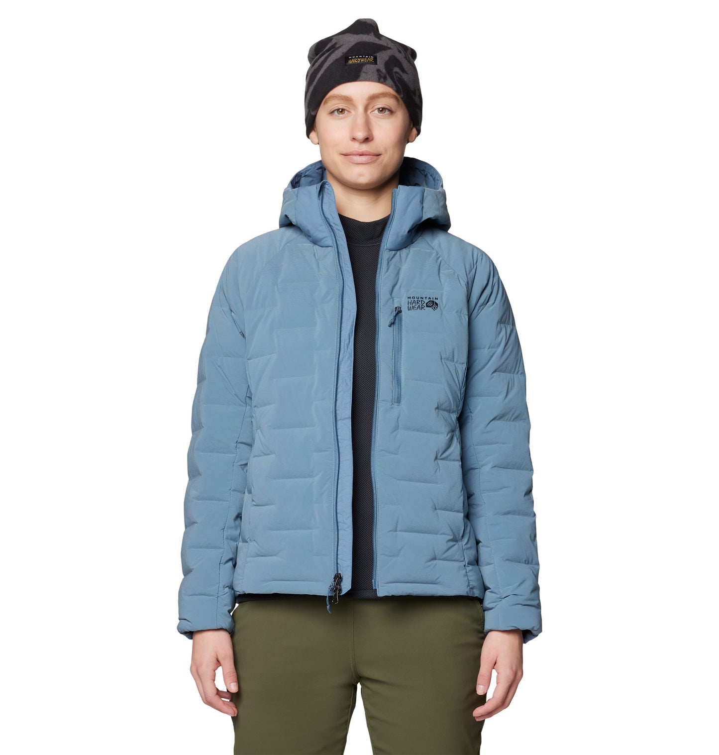 Mountain Hardwear Outerwear XS / Adriatic Blue Heather Mountain Hardwear - Women's Stretchdown™ Hoody