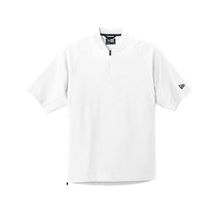 New Era Activewear XS / White New Era - Cage Short Sleeve 1/4-Zip Jacket