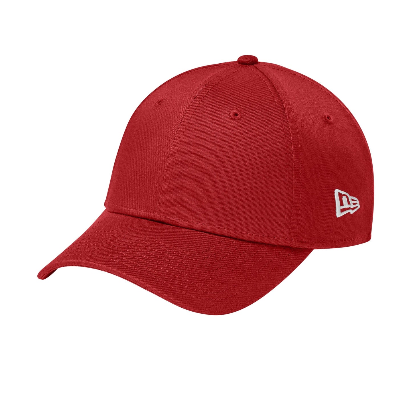 New Era Headwear Flag Scarlet / S/M New Era - 39THIRTY Flag Logo Structured Stretch Cotton Cap