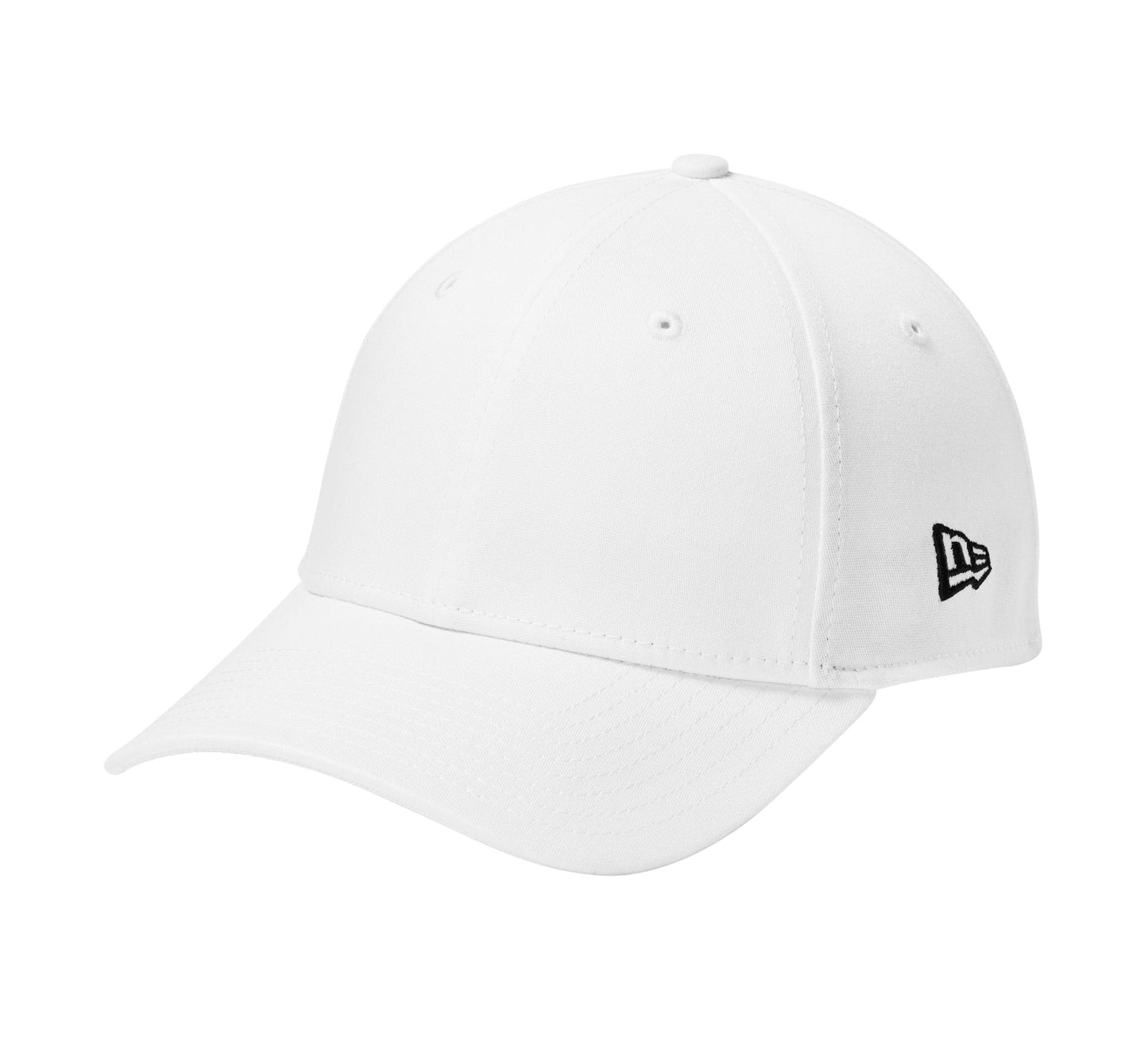 New Era Headwear S/M / Flag White New Era - 39THIRTY Structured Stretch Cotton Cap (Flag Logo)