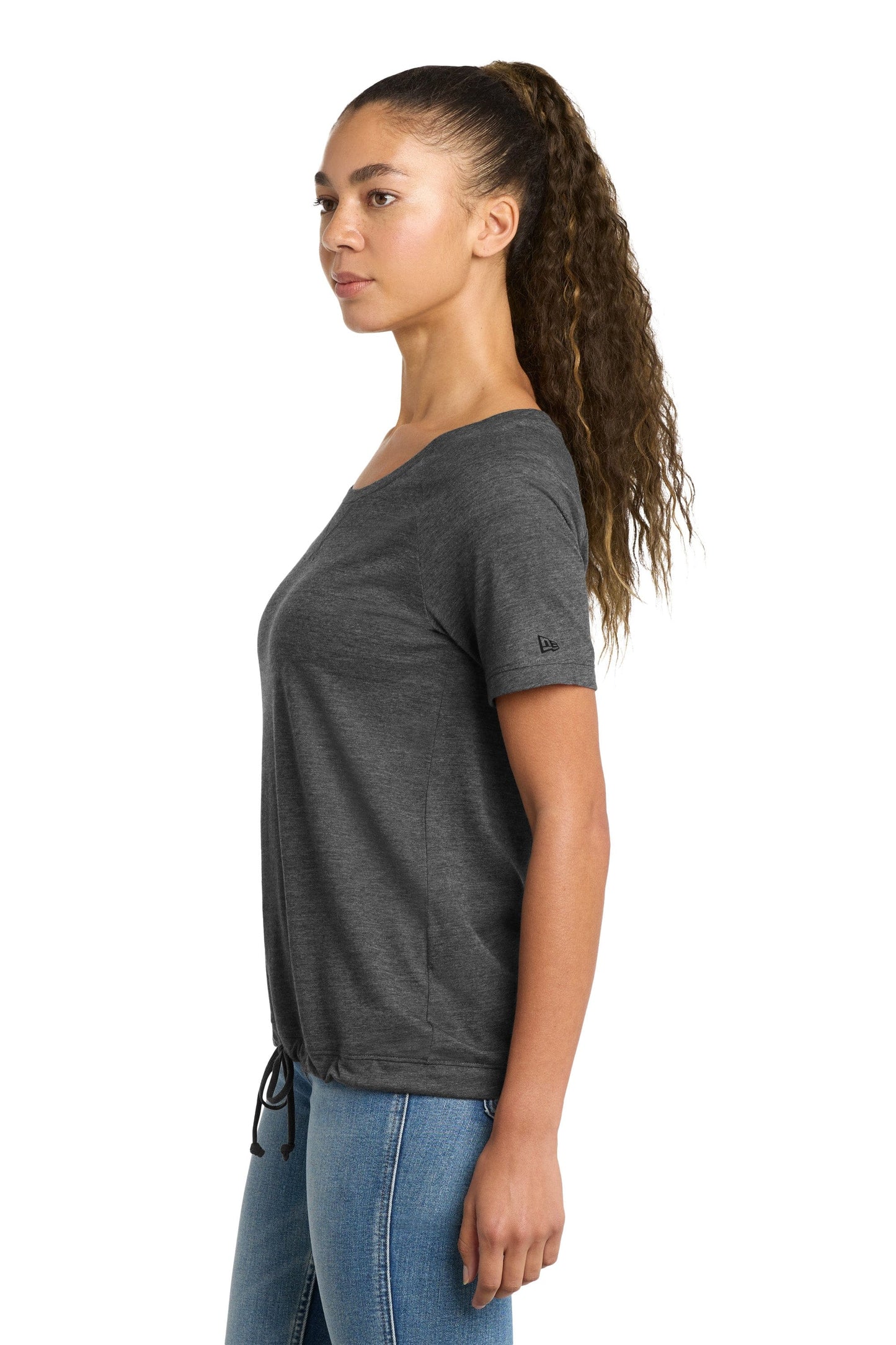 New Era T-Shirts New Era - Women's Tri-Blend Performance Cinch Tee