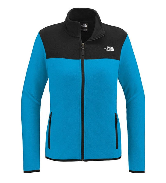 The North online Face Turquoise Women's Full Zipper Fleece Jacket Size XS