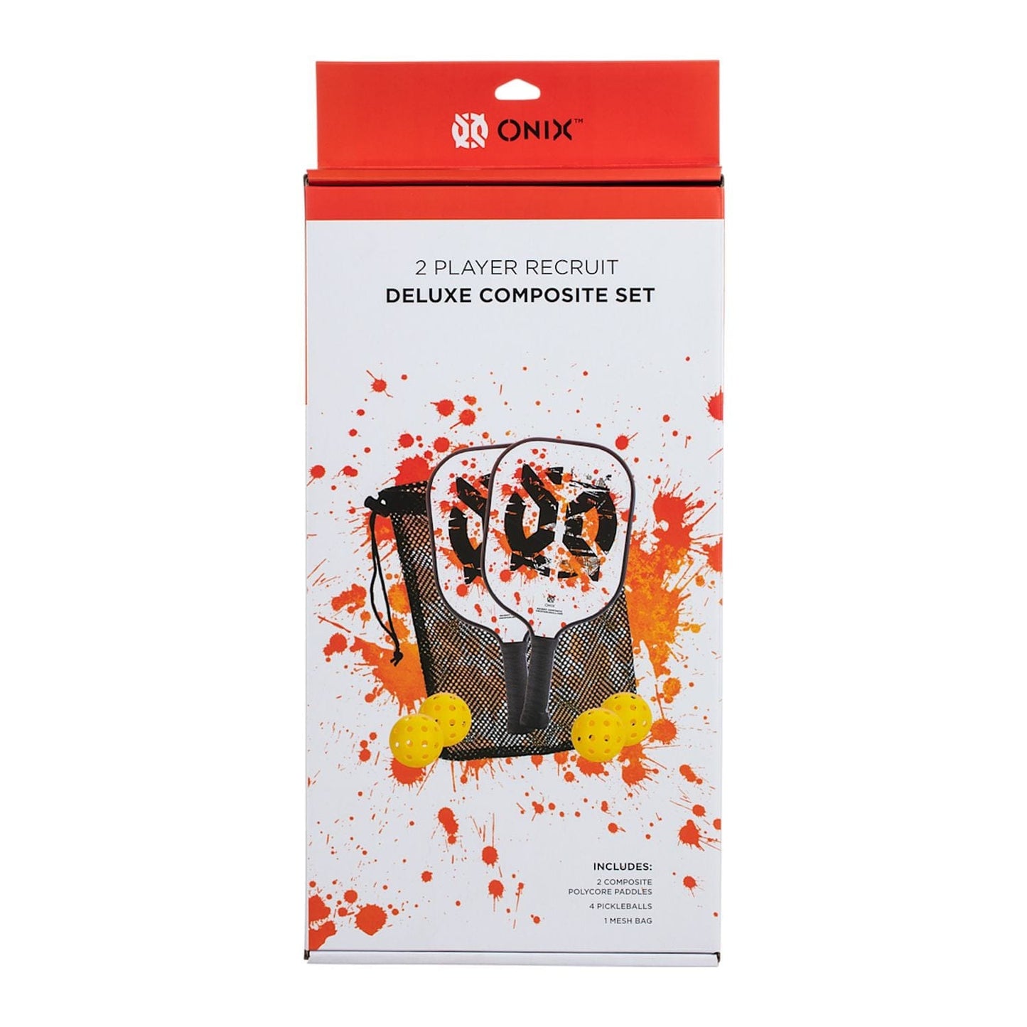 ONIX Accessories One Size / White ONIX - Recruit Composite Pickleball Set