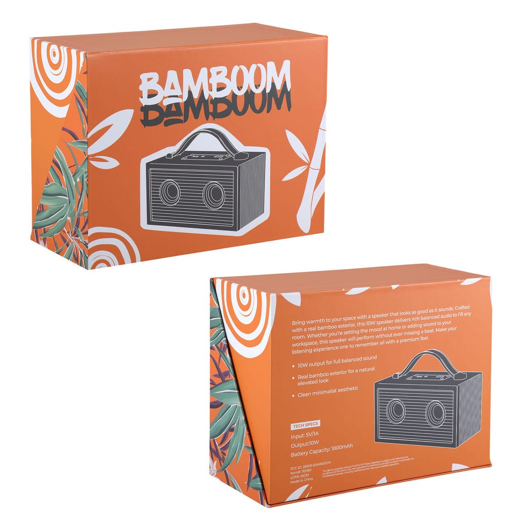 Origaudio Electronics One Size / Bamboo Origaudio - Bamboom Wireless Speaker